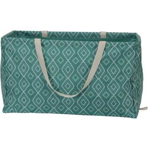 Household Essentials Teal Diamond Krush Container All-Purpose Utility Tote