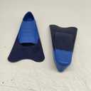 Sporti Adult-Kid Short Swim Fins for Pool Lap Swimming, Floating Fins for Swimming & Snorkeling, Swim Flippers for Training Y 4-5 W6