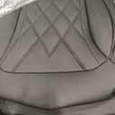 Car Seat Covers Compatible with Chevrolet/Chevy Equinox 2011-2025 2026,Full Set 5 Seats Luxury Leather All-Weather Seat Cushions & Protectors, Waterproof & Breathable, Airbag Compatible (Black)