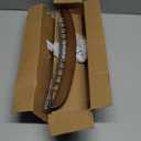 Tie Rack 2Pcs Tie Racks for Men Closet 24 Hooks, Wooden Tie Organizer with Upgraded 360Rotating, Scarves Accessories Closet Organizer for Bras, Tank Tops, Camisoles etc. Walnut