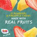 2 x Dole Freshly Fetched Dog Chews, Strawberry & Pineapple Flavored Dog Treats, 7oz, No Wheat, Corn, Soy, Artificial Flavors, Colors, or Preservatives (EXP 10/03/26)