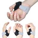 KD Thumb Brace Elite: CMC Thumb Support for Osteoarthritis and Arthritis Pain Relief - Fits Snugly Thumb Brace for Women Men (Medium, Left Hand)