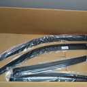 Car Wind Deflectors for Side Shatterproof Sun Visor Exterior Door Frame Rain Guards Fitting 4 pcs