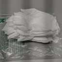 12 Pairs Women Cotton Fingerless Gloves - White Cotton Half Finger Summer Thin Glove Lines Touchscreen Gloves (Medium)