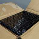 Simple Deluxe Heavy Duty 6-Shelf Shelving, Adjustable Wire Shelving with Hanging Hooks and Wheels, Black