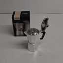 Primula Classic Stovetop Espresso and Coffee Maker, Moka Pot for Italian and Cuban Caf Brewing, Greca Coffee Maker, Cafeteras, 6 Espresso Cups, Silver