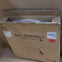 Modern Round Coffee Table  Oakwood Center Table for Living Room  Small-Space Friendly  Ideal for Cats and Kittens  Perfect for Apartment, Studio, or Sala