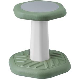 VEVOR Kids Wobble Chair Active Chair with Sponge Cushion, Wobble Stool Improves Focus, Posture and Calm Children, Ideal for Schools and Preschools, Age 3-7, Green