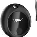 Air Tag, Item Finders Bluetooth Tracker Locator for Keys Luggage Bags Wallet, Works with Apple Find My -iOS Only - Black
