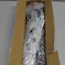 Heavy Duty Shower Rod - Industrial Shower Curtain Rod Wall Mounted for Bathroom,Closet,Room Divider,Outdoor Patio - 28 to 76"Adjustable Shower Pole - Matte Black (29-76" (1 Pack))