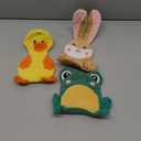 XIUGOAL Dog Toys to Keep Them Busy, 3 Pack No Stuffing Interactive Dog Toys with Crinkle, Squeaky Puppy Chew Toys for Small, Medium Breeds