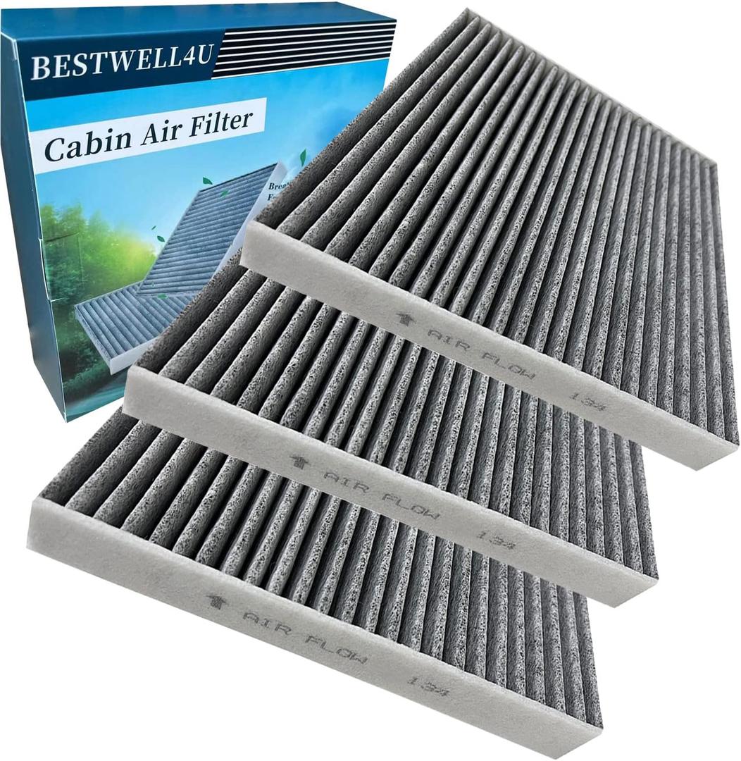 3 Pack Cabin air filter Replacement for CP134,CF10134