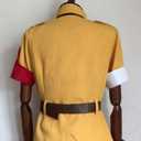 Anime Womens Costume Dress Cosplay Yellow Version Dress Costume Outfit Halloween Size L