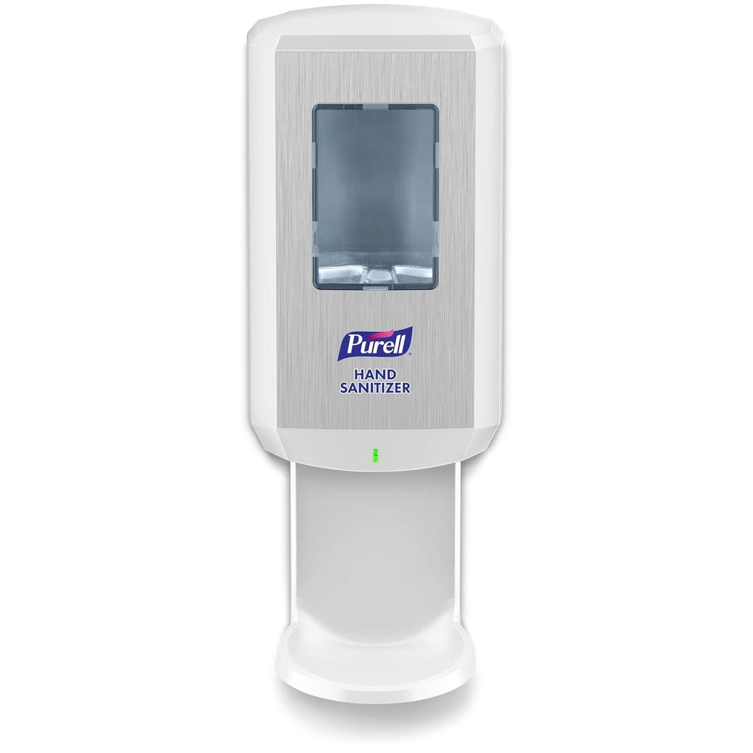 PURELL CS8 Automatic Hand Sanitizer Dispenser, White, for PURELL CS8 1200 mL Hand Sanitizer Refills (Pack of 1)  7820-01