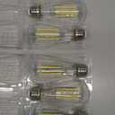 TJOY Edison Light Bulbs 60W Equivalent, Dimmable Vintage LED Light Bulbs, E26 Medium Base, 5000K Daylight, ST58, 8W, 800LM, Ultra-Bright, 80+CRI, Antique Decorative LED Filament, Clear Glass, 6 Pack