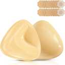 NSOLEX Double Sided Sticky Bra Inserts Reusable Ultra Push Up Lift Self Adhesive Bra Pads for Bikini Swimsuit Strapless Dress