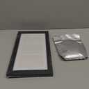 Hand and Footprint Kit,Inkless Handprint Kit with 2 Safe Clean-Touch Ink Pads and a Wooden Baby Picture Frame Gifts for New Parents, Shower Gift-Black