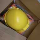 Safety Works SWX00374 Pro Full Brim Style Vented Hard Hat with Wheel RATCHET (Medium, Yellow)