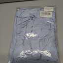 QSH Light Blue Ruffle Pillow Shams King Size,2 Pack 20"x36" Pillow Sham,Shabby Boho Chic Farmhouse Bed Pillow Covers King Ultra Soft and Luxury Microfiber Vintage Pillowcases Set