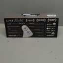 LUXE Bidet NEO 120 Plus - Single Nozzle, Non-Electric Bidet Attachment for Toilet Seat, Patented Slide-In Install, 360 Self-Clean, EZ-Lift to Clean, Rear Wash (Chrome)