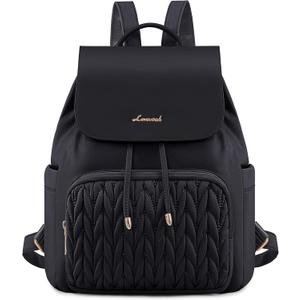 LOVEVOOK Mini Backpack for Women,Small Backpack Purse for Travel Work Cute Backpack Daypack With Anti-theft Pocket Mini Bag for Daily College Shopping (13 inch, Black)