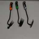 3Pcs Weed Puller Tool Garden Weed Pulling Tool,Portable Garden Weeder Tool,Gardening Weeding Tools for Garden Hand Tools for Vegetable Gardening Backyard Farm Planting & Uprooting Weeding Tool