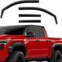 in-Channel Rain Guards fit for Toyota Tacoma 2024,4 PCS