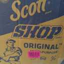 Scott Shop Original Blue Towels (75130), 9.4"x11" Cloth-like Paper Towel (30 Rolls of 55 Sheets, 1,650 Sheet Total)