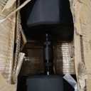 CAP Barbell 12-Sided Coated Dumbbell with Black Handle, Single, 50 LB