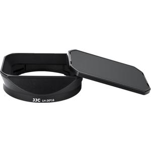 JJC Metal Lens Hood for Fuji Fujinon XF 16mm F1.4 R WR, Replaces Fuji LH-XF16 (Standard Version with Hood Cap)