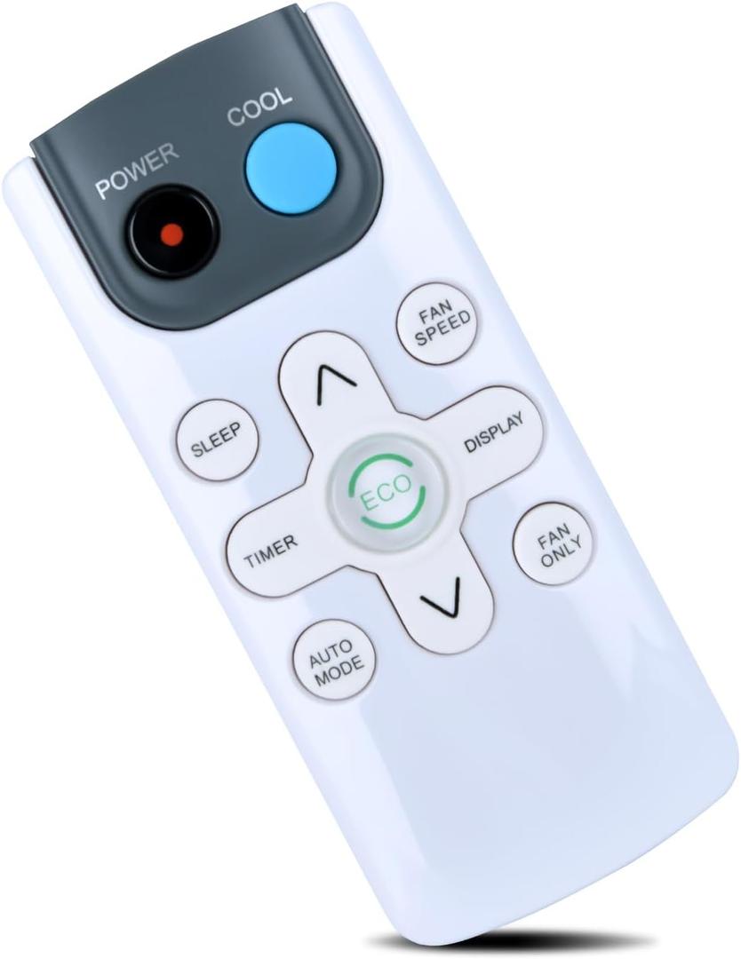 ZWP GYKQ-71E Window Air Conditioner Remote Control for Black+Decker/Della/Amana/TCL/Della/Crosley/Acekool/Emerson/ROVSUN/GarveeHome/Magshion/Acekool/Adoolla/ACONEE/GAOMON/Comfort Zone/Honeywell/Mollie