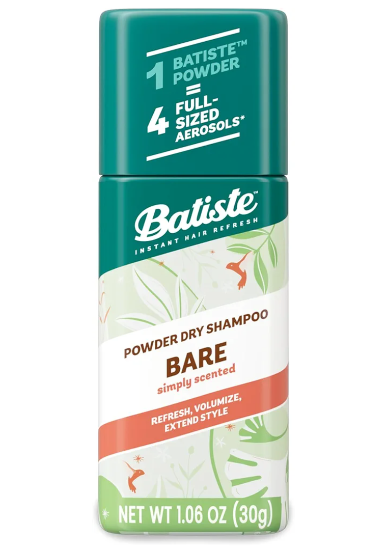 Batiste Powder Dry Shampoo, OilAbsorbing, NonAerosol, Adds Volume & Texture, Instant Hair Refresh, TSA Compliant (0.88 oz)