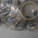 24 Set 4 Inch Tambourine for Adults Wooden Hand Held Drum with Metal Jingles, Gift Tags, White I Love You Printed Ribbon Percussion Gift Musical Instrument for Church Wedding Party Favor (Black)