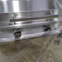 Stanbroil 28-Inch Premium Built-In Natural Gas Griddle for Outdoor Kitchen Grill, Durable Stainless Steel 2-Burner Flat Top Grill with Lid for BBQ Island, 34,000 BTUs