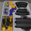 NKOK Sonic & Tails RC Slot Car Set Race Set Vehicle, Black, Cars Rase on Figure-8 Track, Features a Lap Counter, Perfect Item for Kids, Ages 5 and up