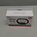 GE Modern Loop Rabbit Ears Indoor TV Antenna, 15 inch Extendable Dipoles, 4K 1080P VHF UHF, Tabletop Antenna, Digital HDTV Antenna, Smart TV Compatible, 4ft Coaxial Cable, Black, 33675