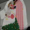 Arquiel Christmas Nutcracker Tree Tablecloth Waterproof,Pink Table Cloth Rectangle Stain Resistant, Washable Table Cover for Home Kitchen Dining Party Decoration (60×104 Inch)