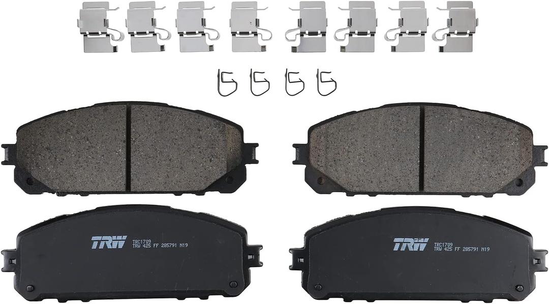 TRW Pro TRC1709 Disc Brake Pad Set For Jeep Cherokee 2014-2015, Front