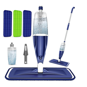 Microfiber Spray Mop for Floors Cleaning: Wet Dry Hardwood Floor Mops with 3 Washable Reusable Pads for Swiffer Powermop  Flat Mop with Sprayer for Tile Wood Laminate Vinyl Marble