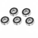 DEEG 4 Pack 1638-2RS Deep Groove Ball Bearings 3/4 X 2 X 9/16 inch Double Rubber Sealed Ball Bearing…