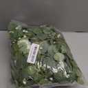 Efavormart 5.5ft | Artificial Eucalyptus Leaf Table Garland with 7 White Rose Flower Heads, Floral Greenery Hanging Vines, Size 6, Count Of 1