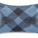 Silky Pillow Cases for Hair and Skin Envelope Closure Soft Bedroom Bedding Pillow Cover 1pc 20x30in Argyle Plaid Mediumslateblue