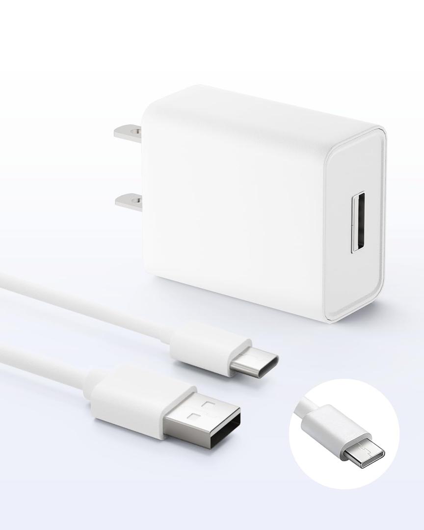 ZUMIMALL 20 Feet USB C Power Charging Cable Outdoor Security Camera Charging Charger Cord for F5/F5B/X1/X2/D4/X5Tpye C Port Charger (No Camera)