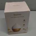 SALKING Essential Oil Diffuser, 100ml Small Aromatherapy Diffuser with Auto Shut-Off Function, Ultrasonic Diffusers for Essential Oils, Cool Mist Humidifier with Warm White Lights, for Office Home