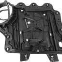 MGWILL Power Window Regulator Front Left Driver Side Compatible with 2020 2021 2022 2023 2024 Ford Explorer Replacement for LB5Z5823029A