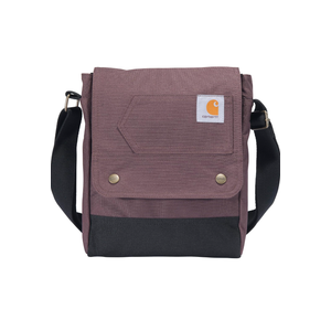 Carhartt, Durable, Adjustable Crossbody Bag With Flap Over Snap Closure