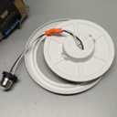 Jolux 7.5inch LED Disk Lights Surface Flush Mount Ceiling Disk Light, 4/5/6 inch Recessed Can Lights,15W=100W,5000K (Daylight), Dimmable,Easyinstall with Extension Spring Hook for Free-Length,6Pack