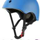 Kids Bike Helmet - Adjustable Toddler Helmets for Ages 2-8/8-14 Years Boys Girls, Multi-Sport Kids Helmet for Bicycles Skateboarding Scooter Balance Bike (Blue), S(18.8"-20.4"/ 2 -8years)