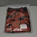 Women's Pumpkin Tulle Tutu Skirt Velvet Bats Elastic Waist Halloween Party Layered Mesh Midi Skirt Halloween Costume