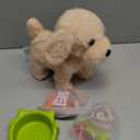 TUMAMA Remote Control Electronic Plush Puppy Dog Toy, Fun Interactive Toys,Walks,Barks,Shake Tail,Dress Up Realistic Stuffed Animal Dog, Gift for Girls Boys Age 3-6 Year Old